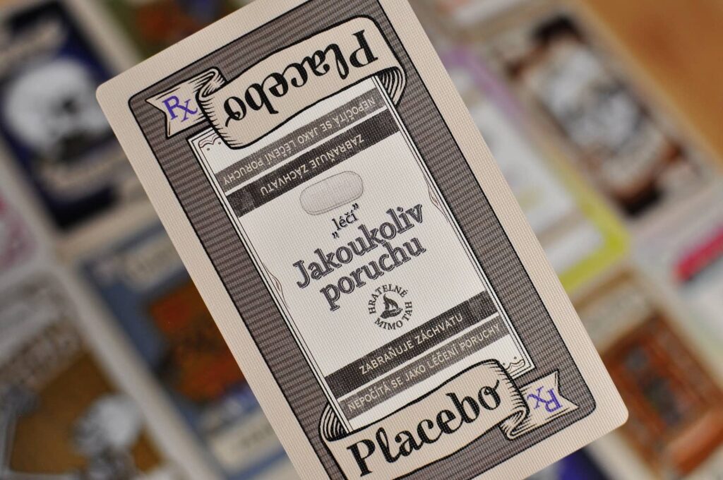 Nežádoucí účinky Posilující dávka - karta placebo