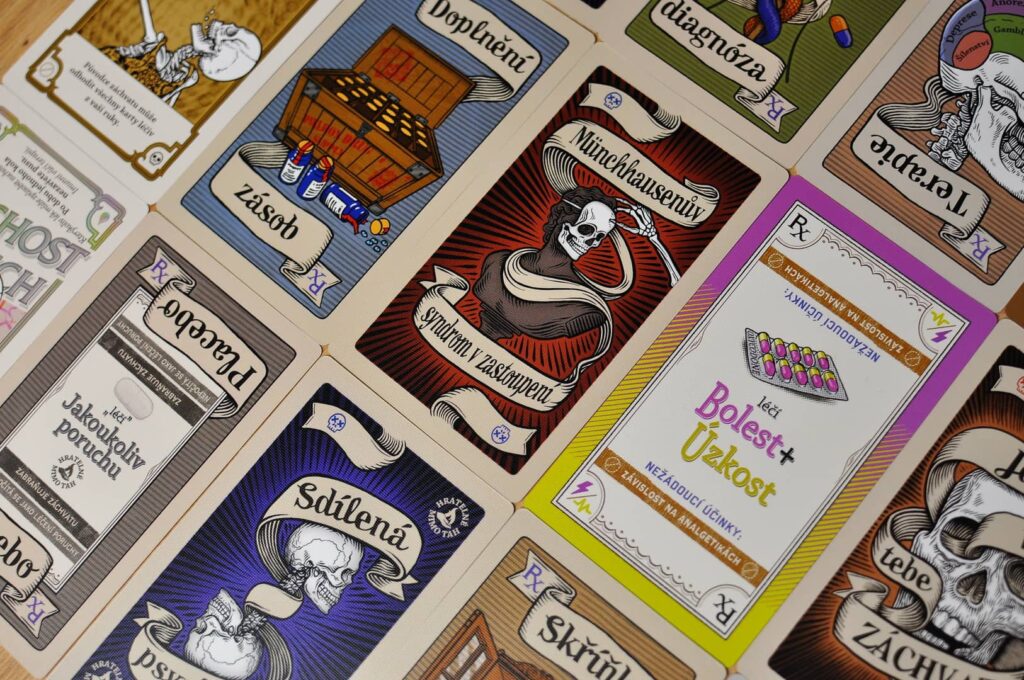 Nežádoucí účinky Posilující dávka - nové karty s efekty