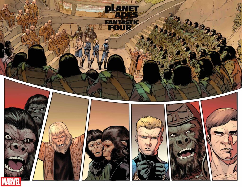 Planet of the Apes versus Fantastic Four - obrázek 2