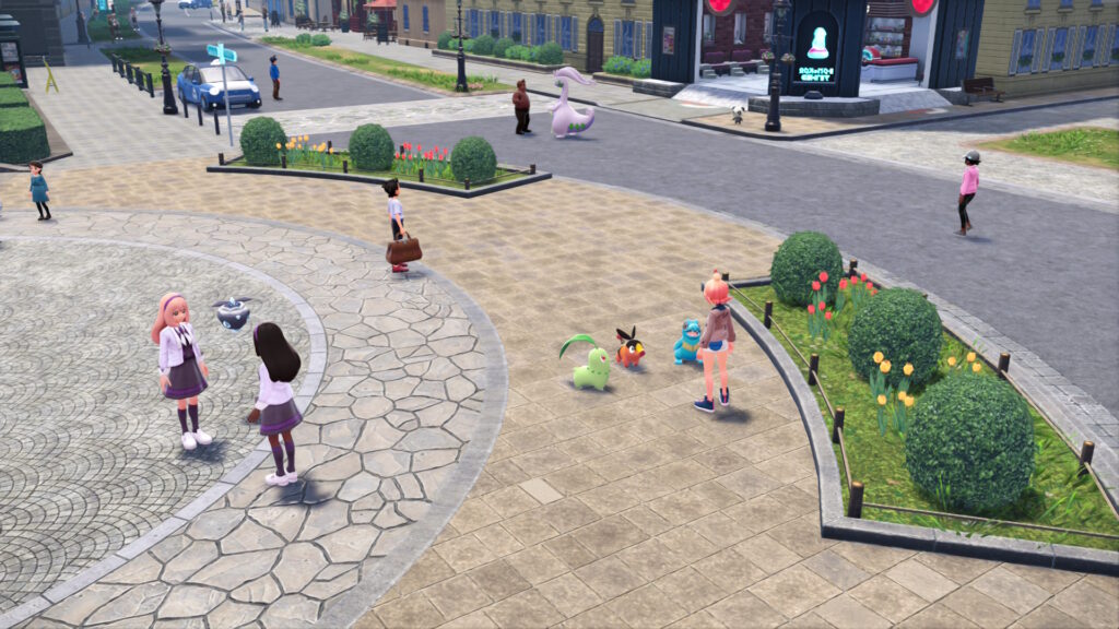 Pokémon Legends Z-A - náměstí