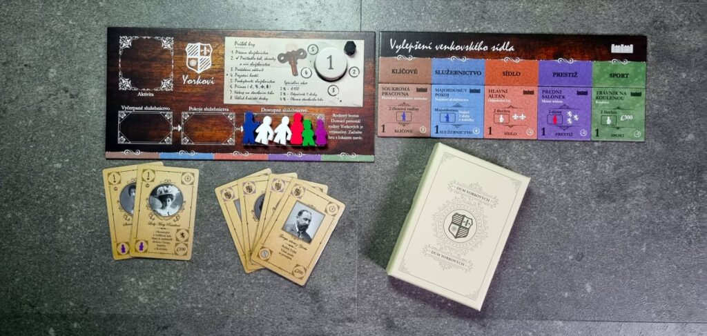 Posedlost - příprava hráče