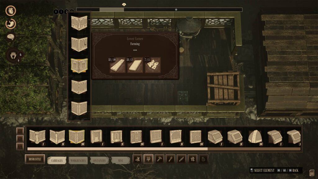 RailGods of Hysterra - stavění vagonu