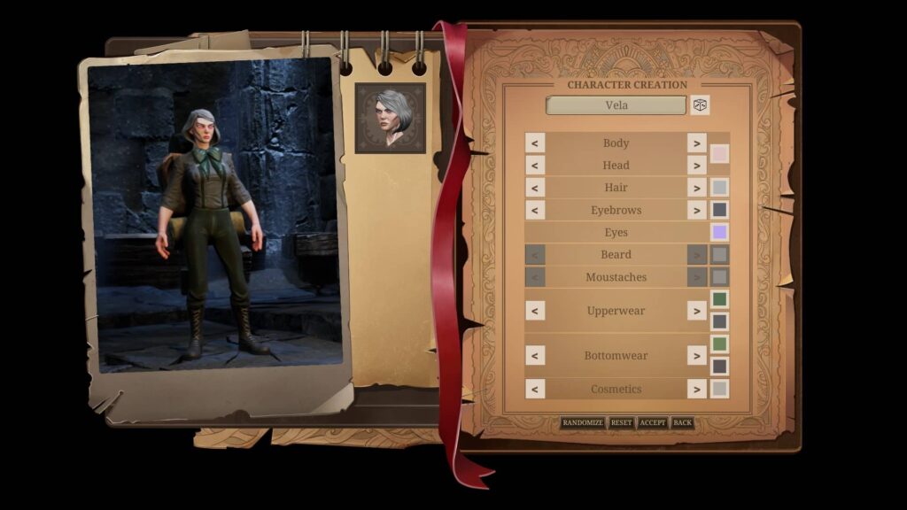 RailGods of Hysterra - úprava postavy