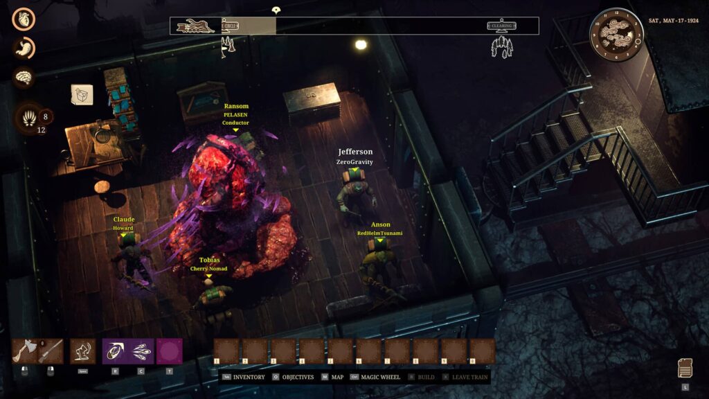 RailGods of Hysterra - zbavení šílenství