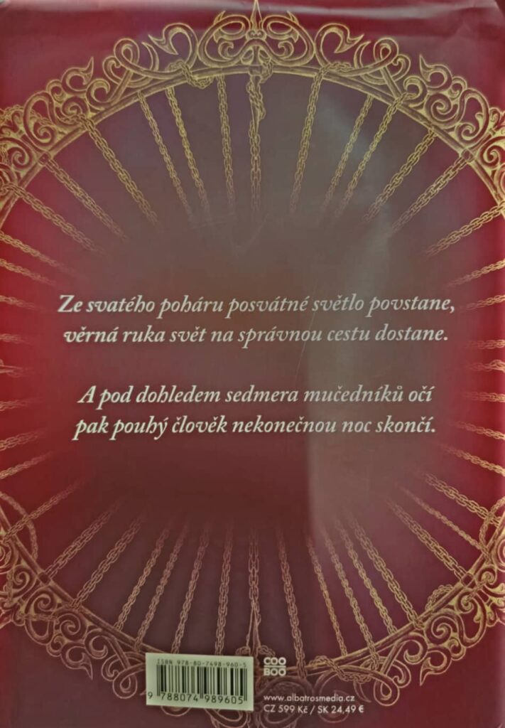 Říše prokletých zadní strana