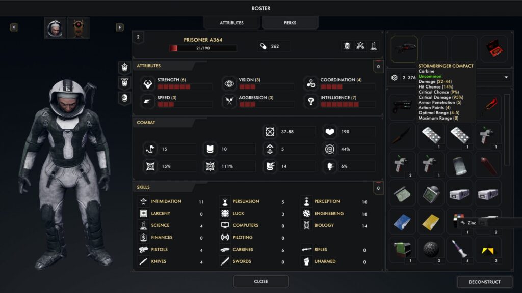 Sector Unknown roster