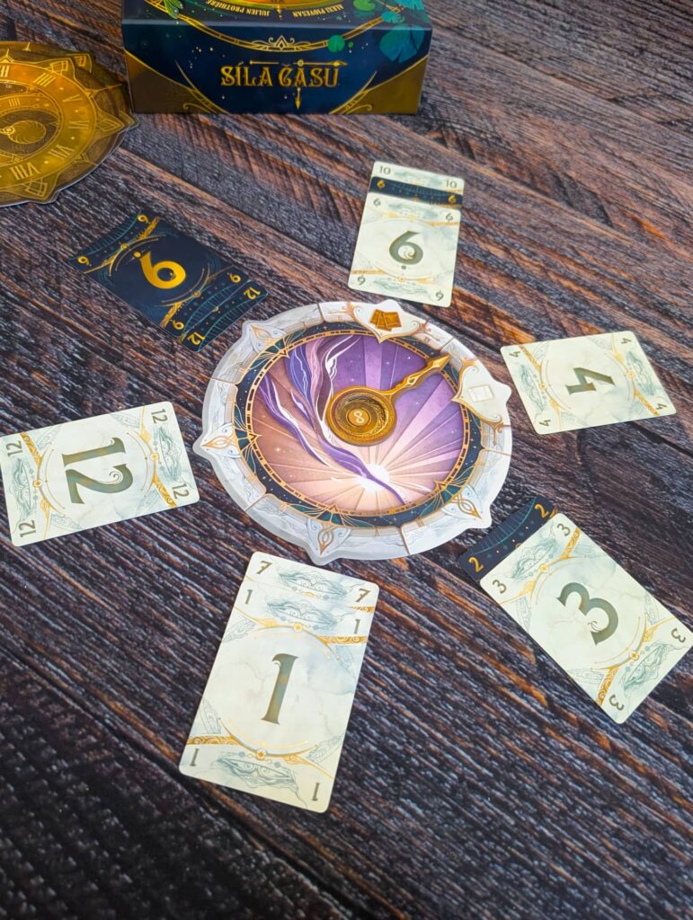 Síla času - na konci partie