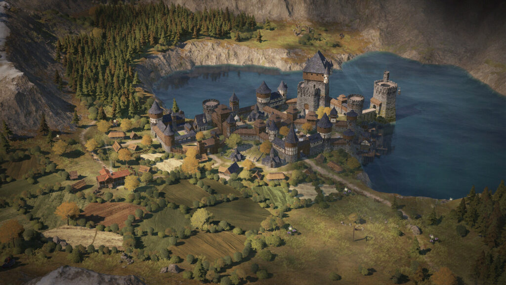 Wartales - Contract The Fief - hrad