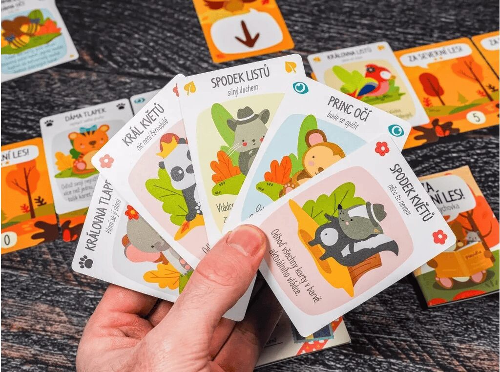 Za Severní les - karty