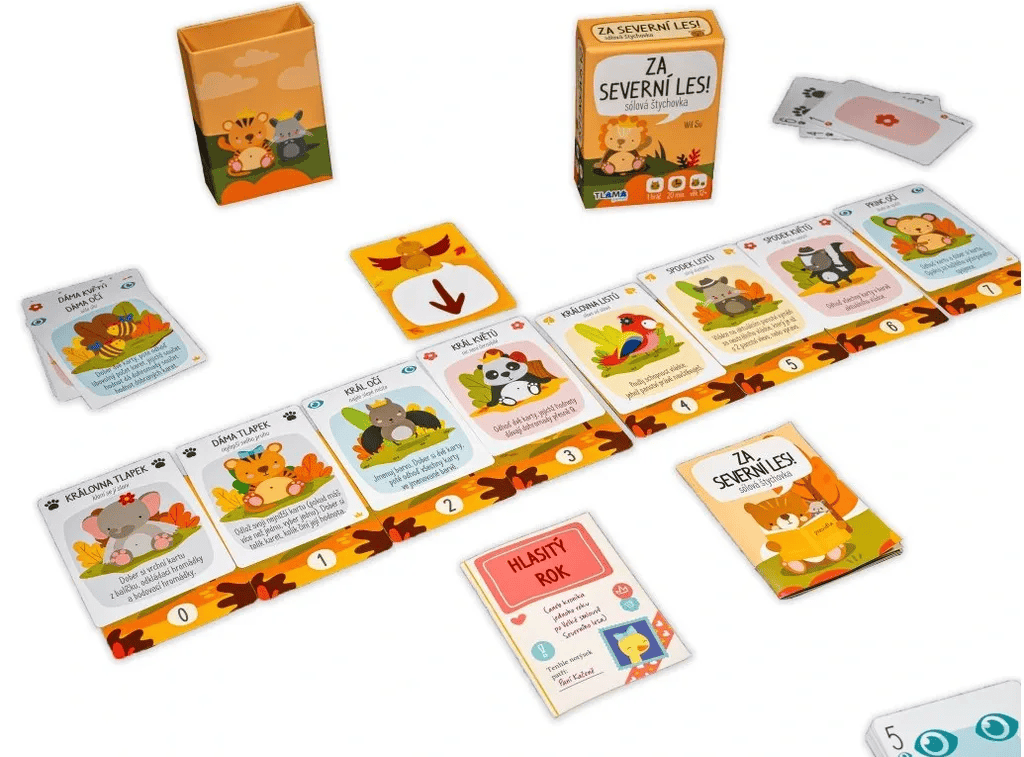 Za Severní les - komponenty hry