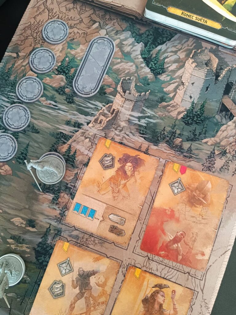 Zaklínač Cesta osudu - herní plán