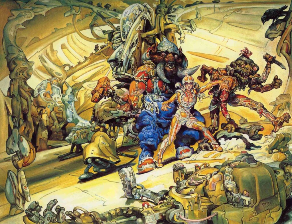 Strata - Obálka Joshe Kirbyho