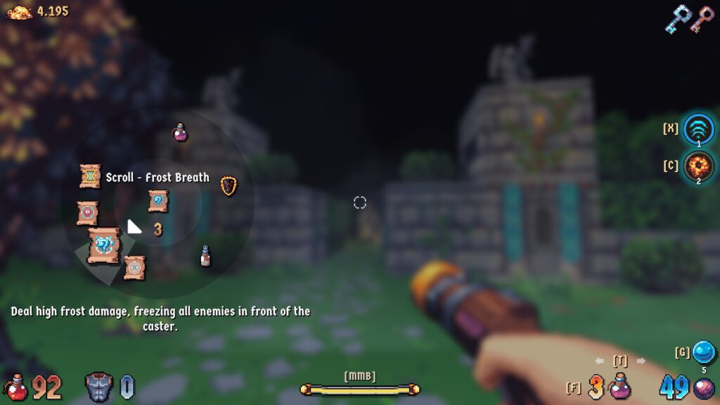 Wizordum - Inventář