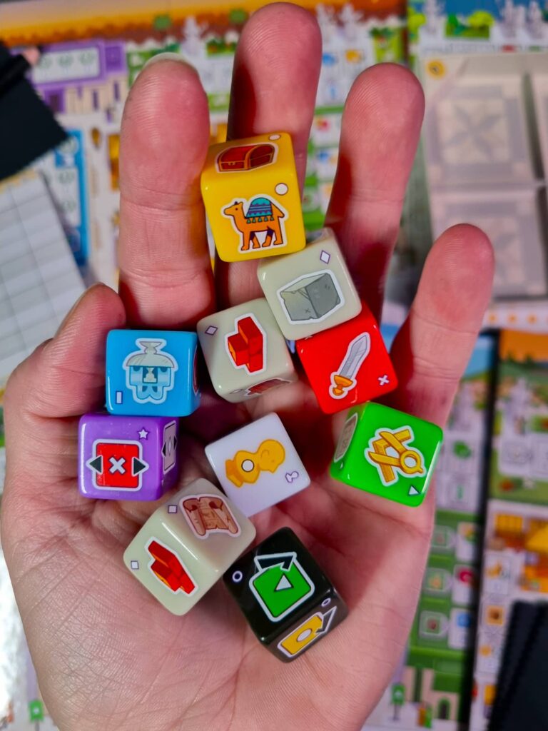 7 divů světa v kostce - kostky