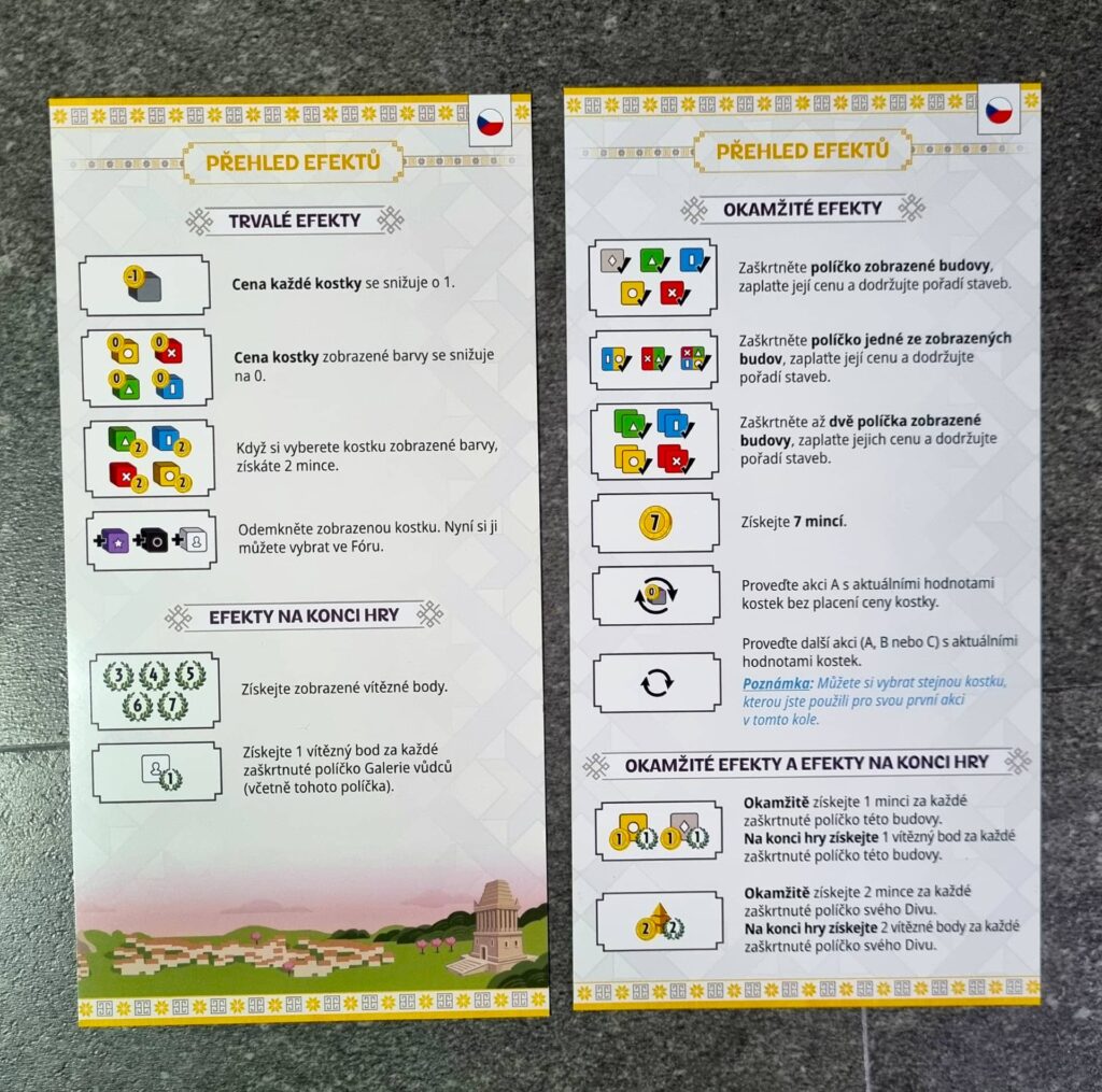 7 divů světa v kostce - přehledové karty