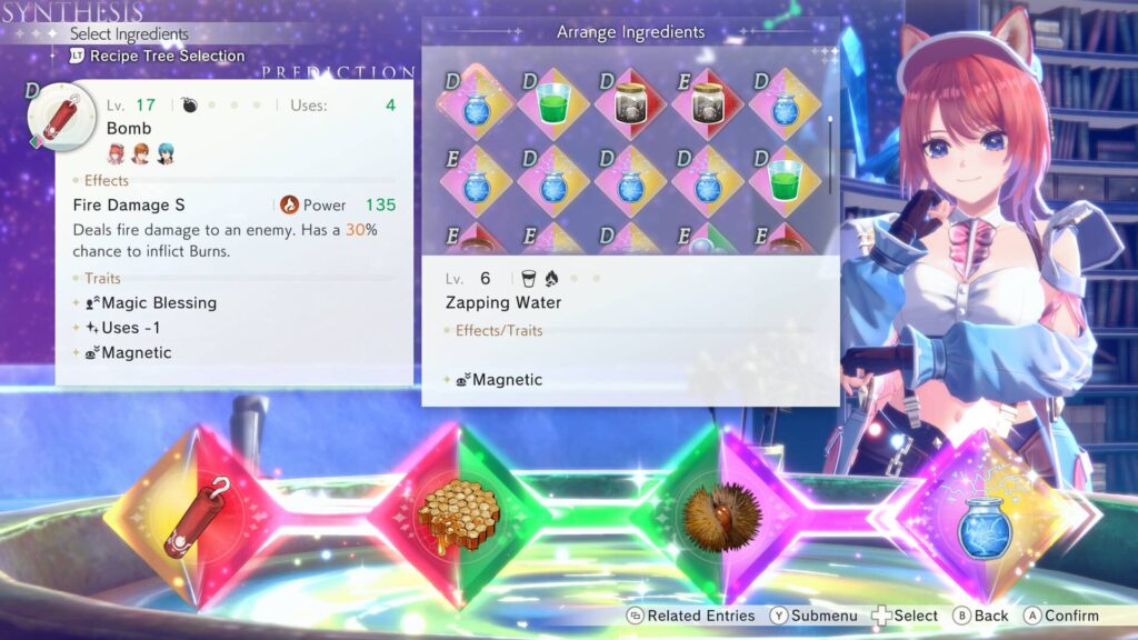 Atelier Resleriana The Red - syntéza