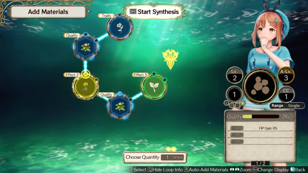 Atelier Ryza - alchymie