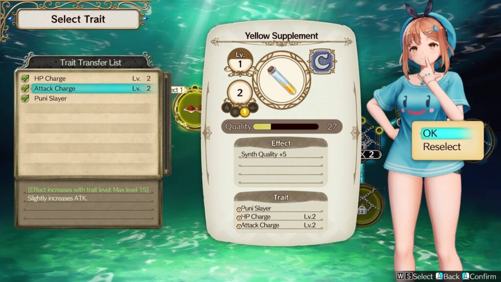 Atelier Ryza - vylepšení