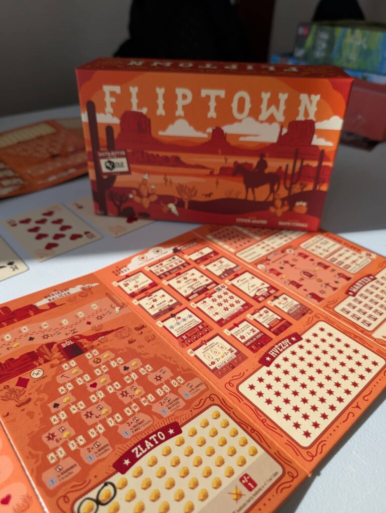 Brnohraní - partie hry Fliptown
