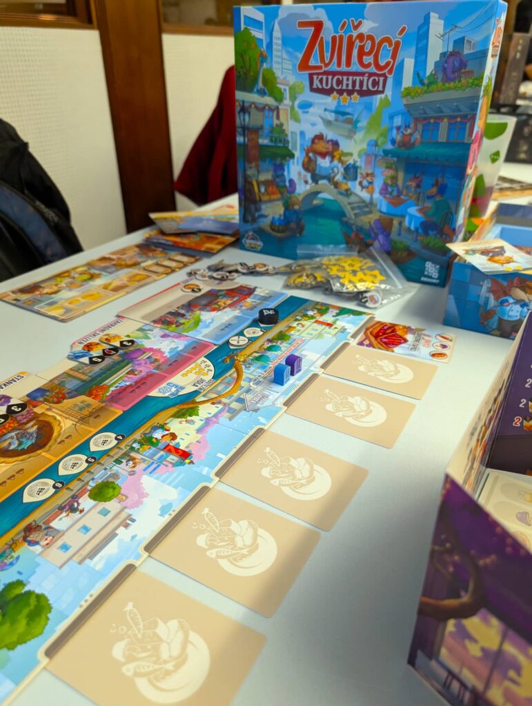 Brnohraní - partie hry Zvířecí kuchtíci