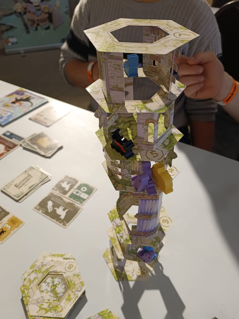 Brnohraní - průběh partie hry Koťátko, nespadni!