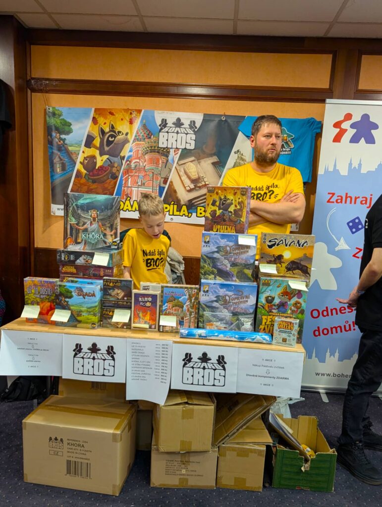 Brnohraní - stánek BoardBros