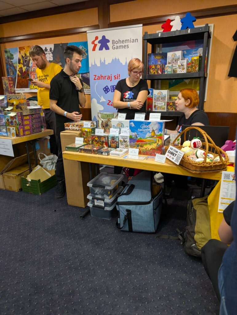 Brnohraní - stánek Bohemian Games