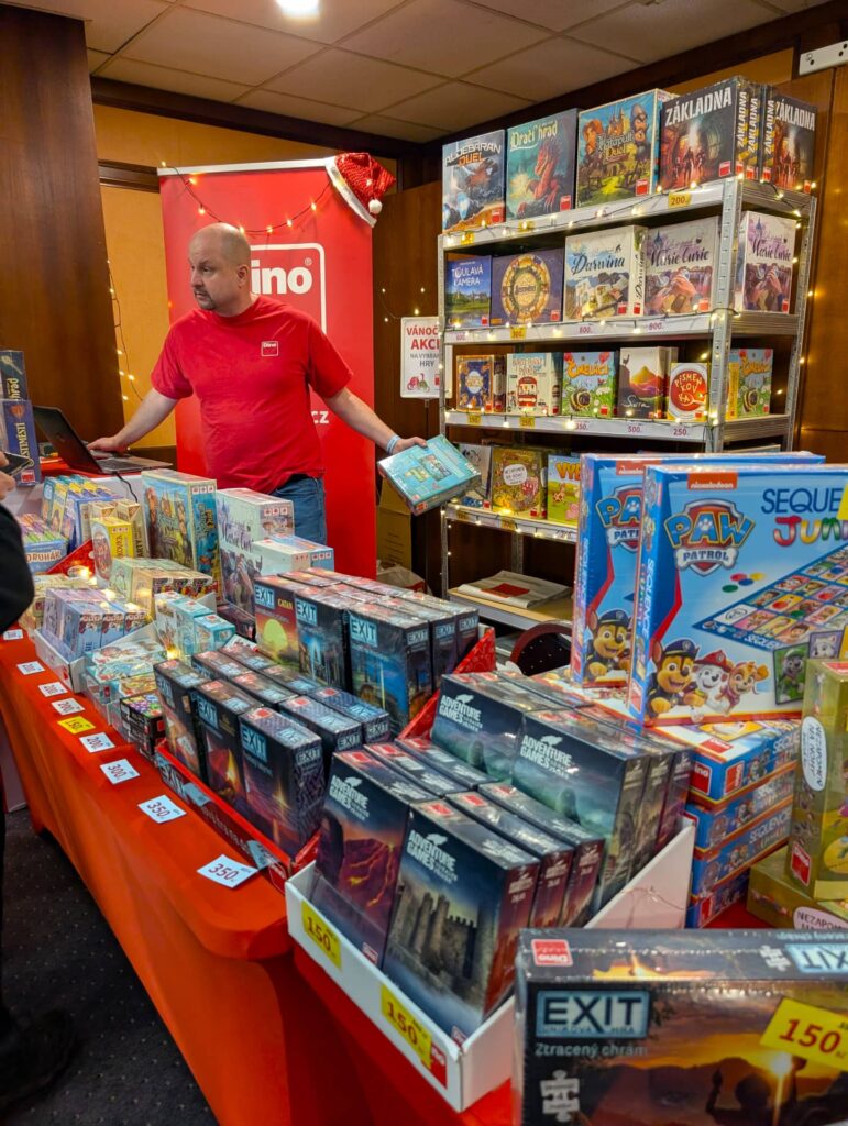 Brnohraní - stánek Dino