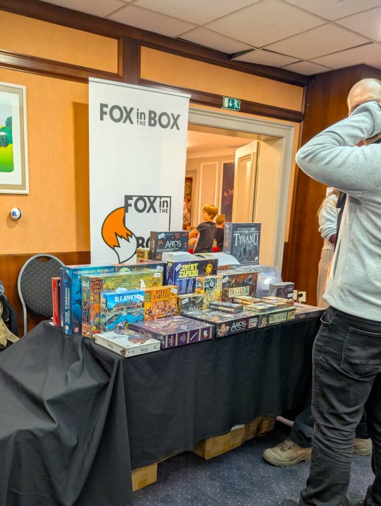 Brnohraní - stánek Fox in the Box