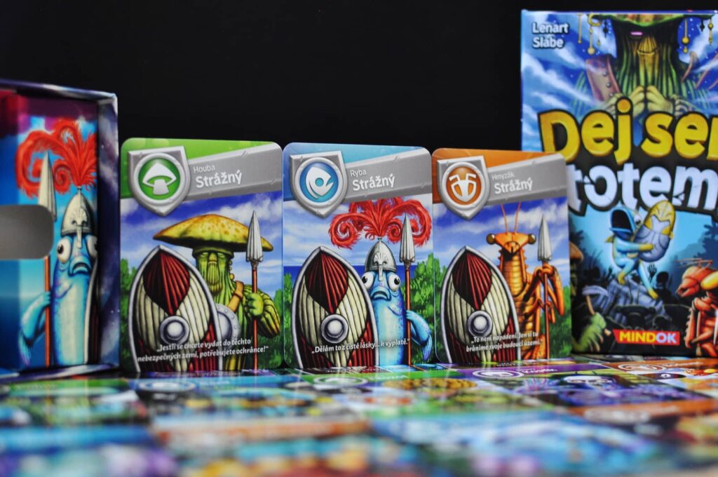 Dej sem totem - karty strážných