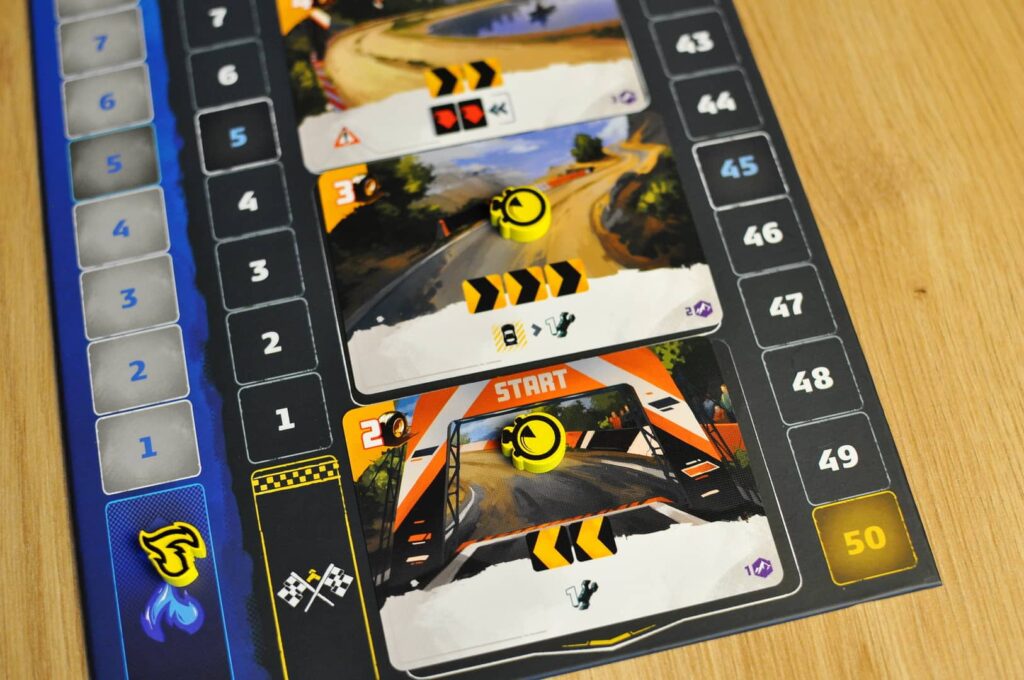 Dirt & Dust - deska etapy