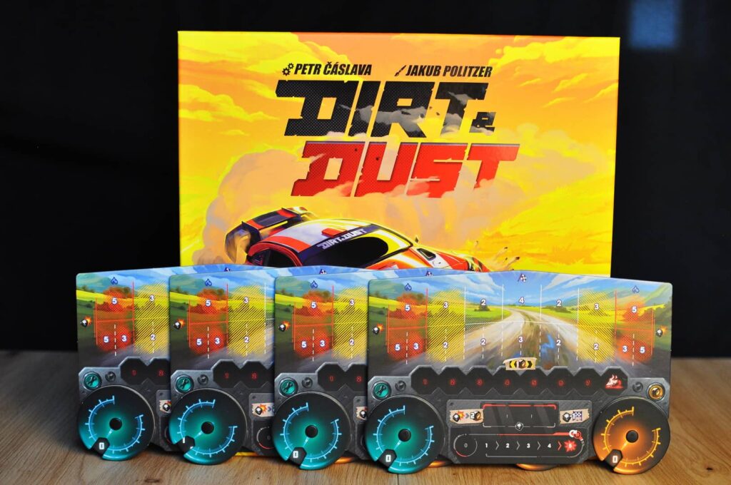 Dirt & Dust - desky hráče