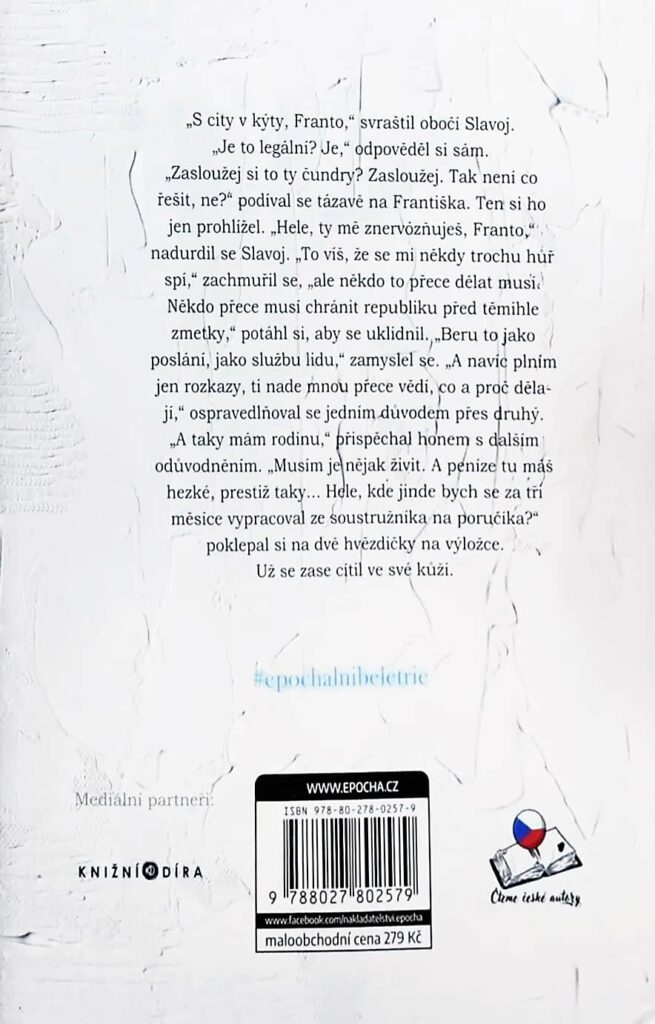 Dozorce - zadní strana