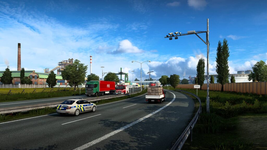 ETS2 Going East! - město Ostrava