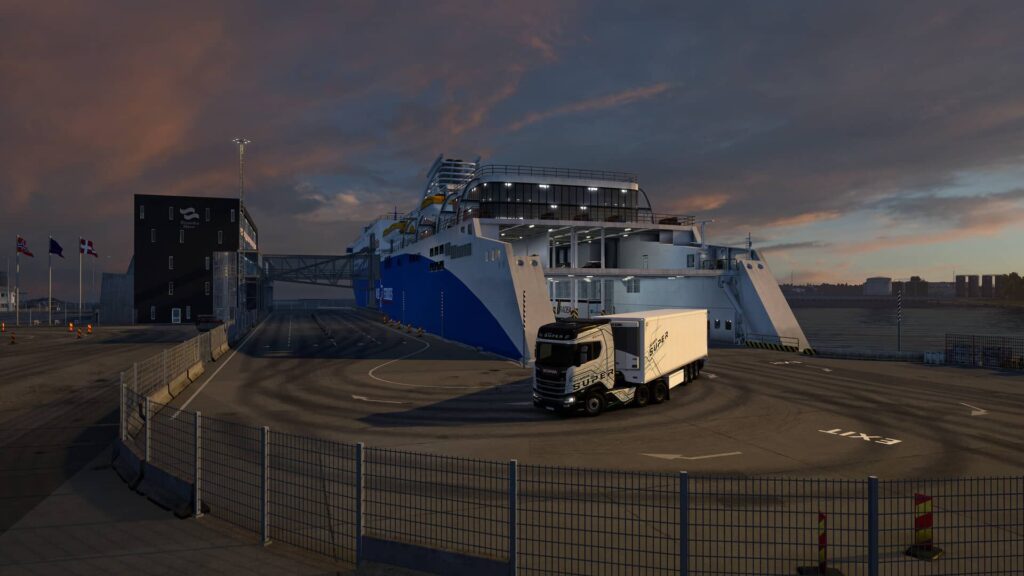 ETS2 Scandinavia - trajekt