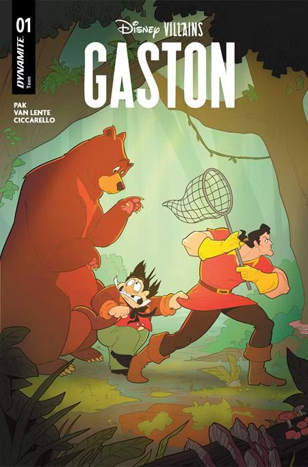 Gaston - komiksová obálka