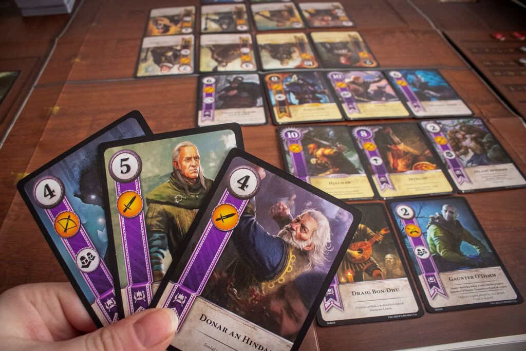 Gwint - průběh partie