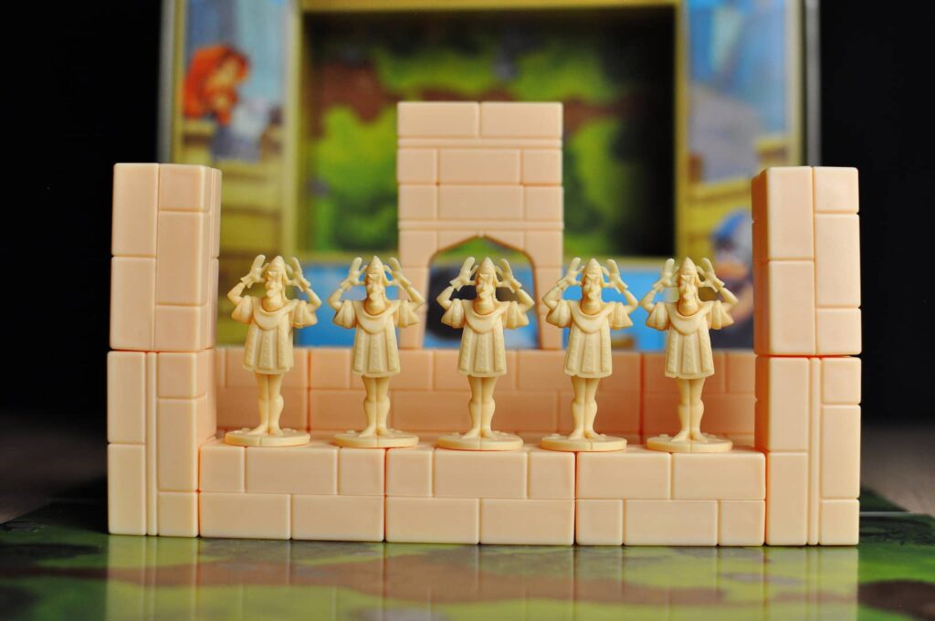 Katapult Duel - vojáci na hradbách 1