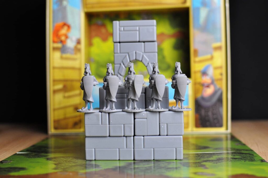 Katapult Duel - vojáci na hradbách 2