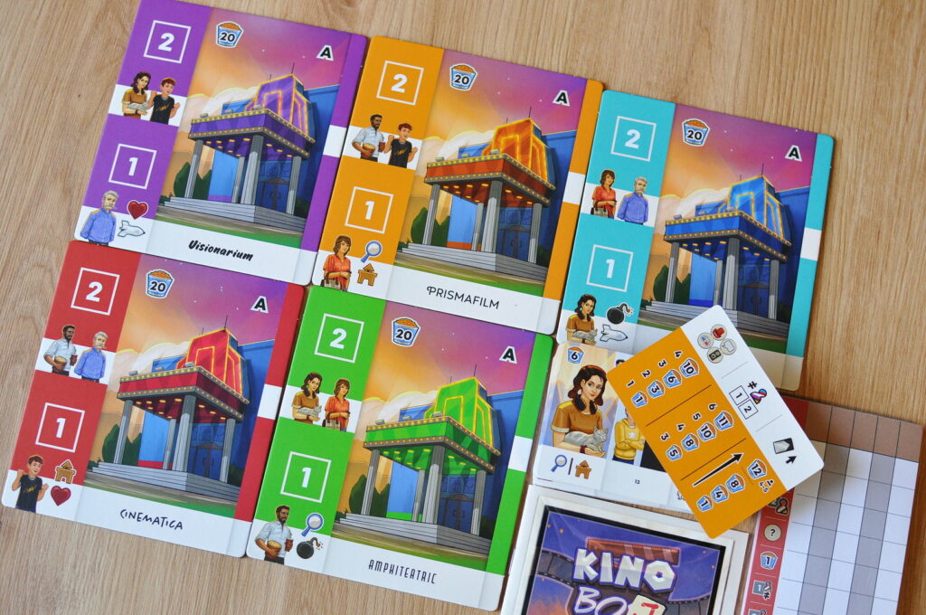 Kinoboj - komponenty