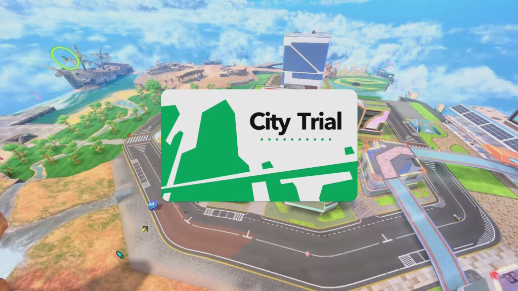 Kirby Air Riders - City trial