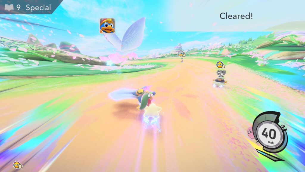 Kirby Air Riders - ničení nepřátel