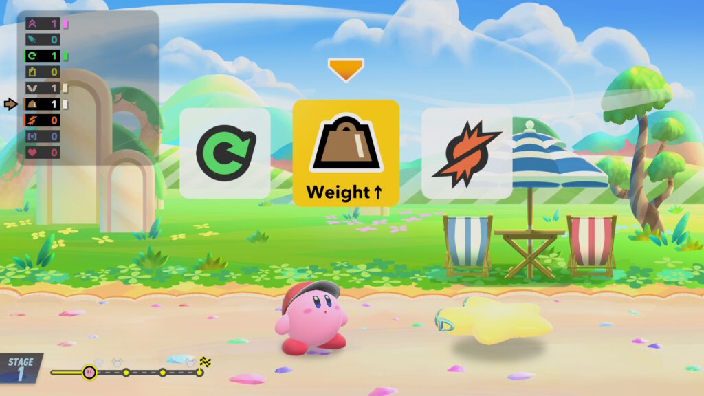 Kirby Air Riders - odpočívadlo