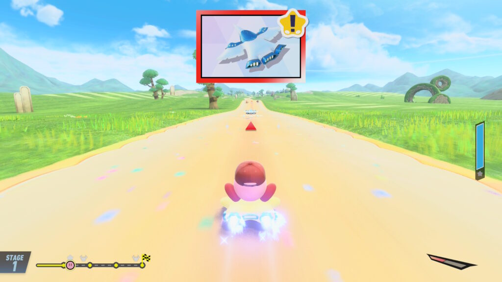 Kirby Air Riders - výměna dopravního prostředku