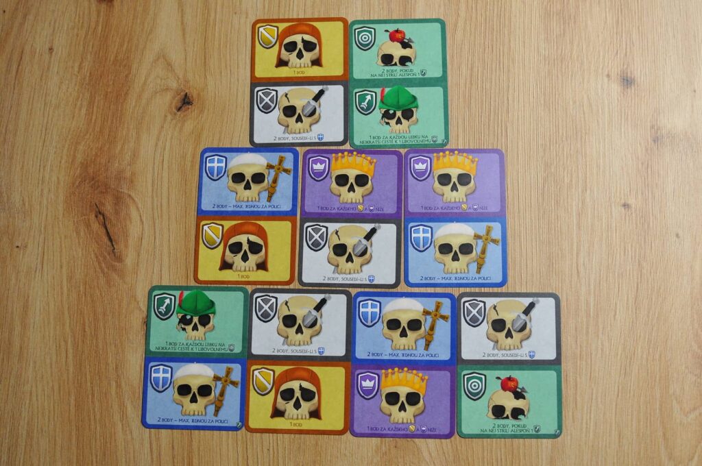 Kostnice Sedlec rozšířené vydání - konec partie s rozšířením lukostřelci