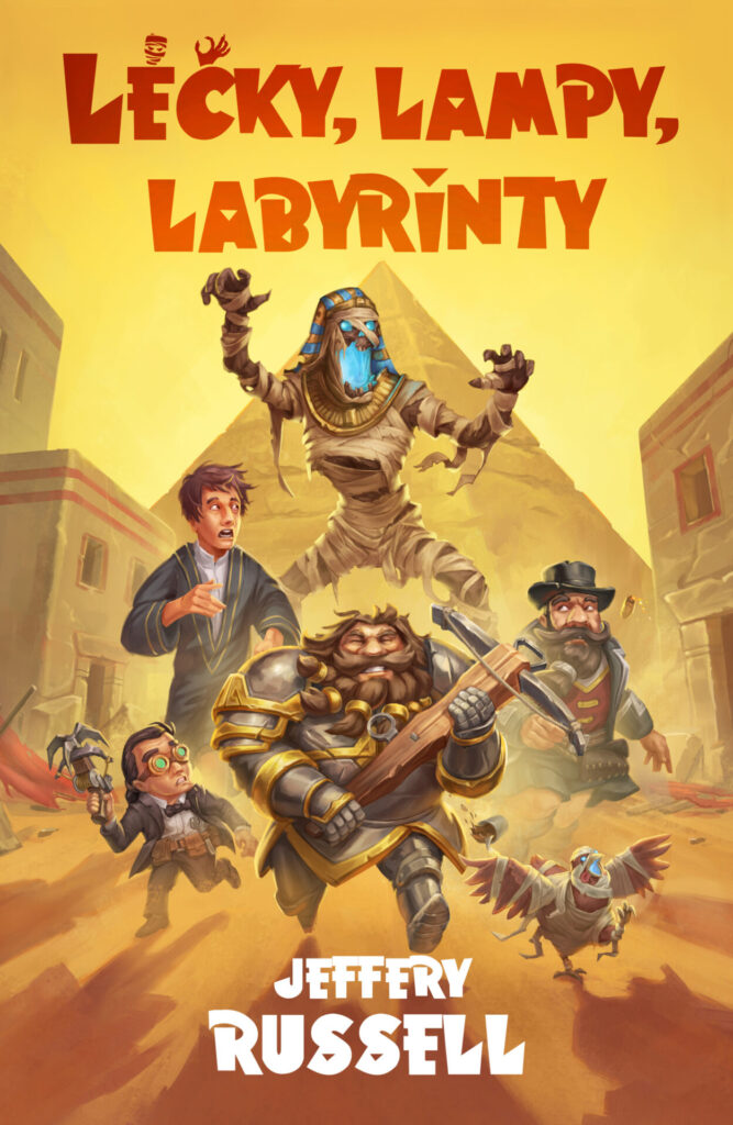 Léčky, lampy, labyrinty - obálka