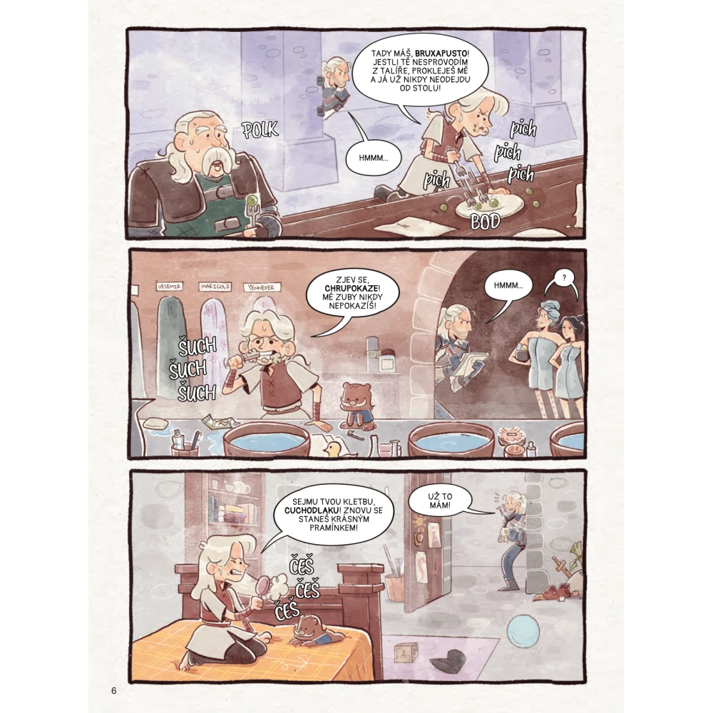 Malá Zaklínačka - příběh