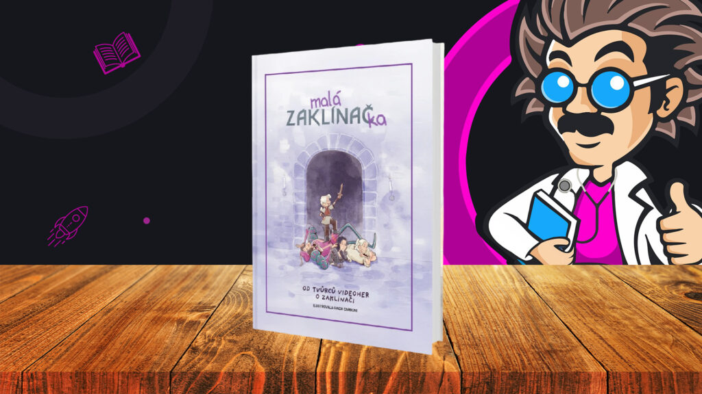 Malá Zaklínačka - úvodka alternativní obálka