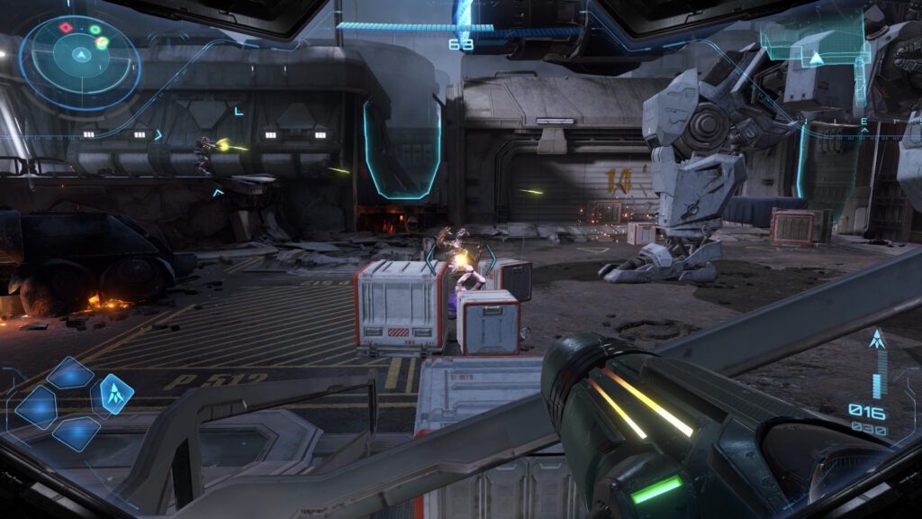 Metroid Prime 4 Beyond - útok na základu