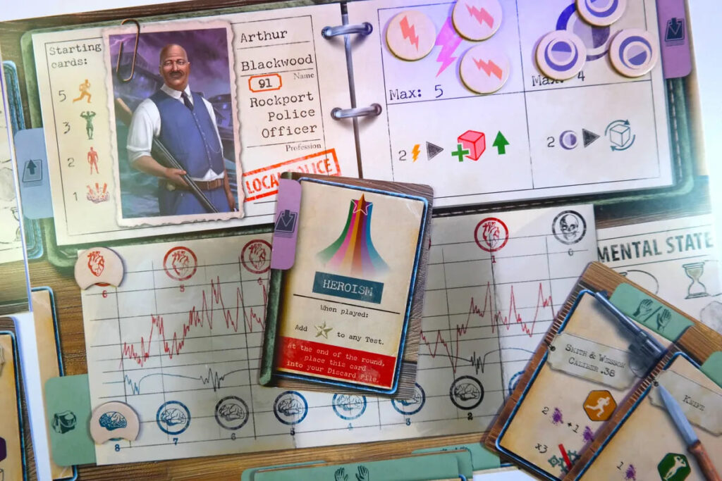 Miskatonic Tales Journey to Innsmouth - komponenty